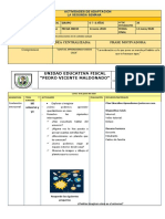 FICHA PEDAGOGICA 2DA SEMANA  MARICELA PEÑA