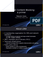 Internet Content Blocking: A Primer: Malcolm Hutty