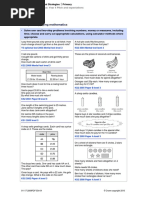 Year 4: Using and Applying Mathematics