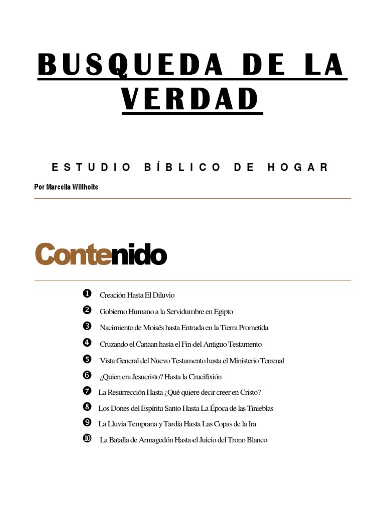 Búsqueda de la Verdad Bíblica | PDF | Adán y Eva | Noé