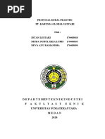 PROPOSAL KERJA PRAKTEK PT. Karunia Global Lestari