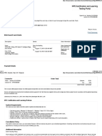 Checkout - Step 5 of 5: Summary: Web Based Exam Details