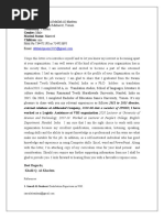 Recommendation Letter Hamed Hadidi Pdf