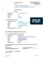 Test Results Summary For 2014 Edition EHR Certification: ONC HIT Certification Program