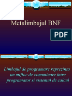 Metalimbajul BNF Pascal