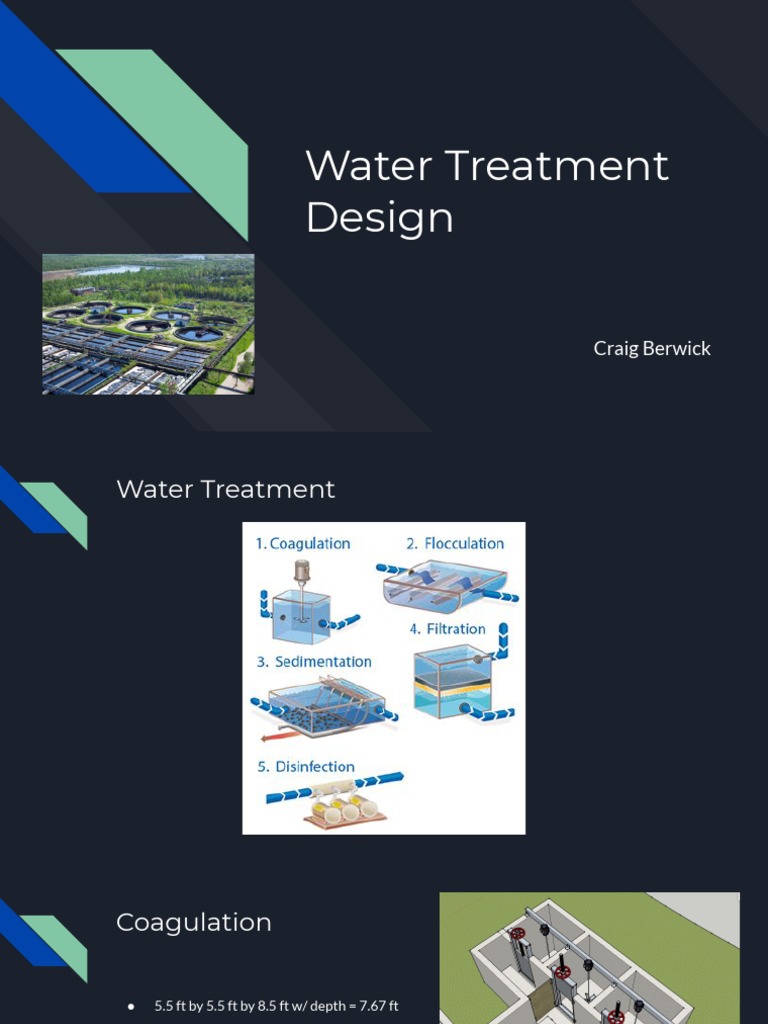 Water Treatment Design PDF