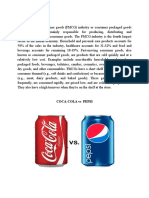 Coca Vs Pepsi