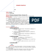 Prueba Sermón Temático