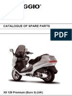 X8-125 Premium Parts PDF