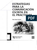 Libro Estrategias para La Comunicación Escrita en El Practicum