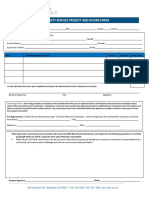 Fillable CSH Form