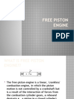 Free Piston Engine: Presented By: Shubham Khandelwal Anshul Garg Anshuman Malethia Abhinshu Gupta