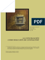 Dialnet LaConciliacionComoSolucionDeConflictos 6766688 PDF