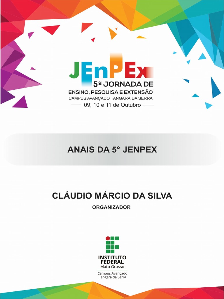 Anais 2019 Jenpex PDF PDF Escolas