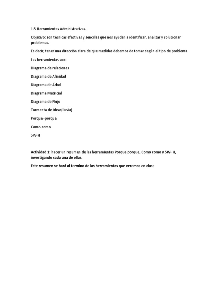 Herramientas Administrativas Efectivas | PDF | Crecimiento personal y