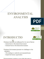 Environmental Analysis: Understanding Internal & External Factors