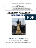 BERSIH DESA SIDOHARJO