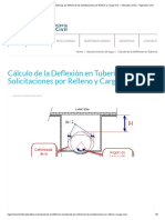 Cálculo de la Deflexión en Tuberías por Efecto de las Solicitaciones por Relleno y Carga Viva – Tutoriales al Día – Ingeniería Civil