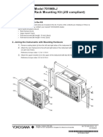 User's Manual: Model 701969-J Rack Mounting Kit (JIS Compliant)