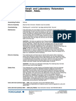 Instruction Manual: Small-And Laboratory - Rotameters Ragk, Ragl