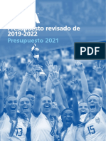 Presupuesto Revisado 2019 2022 y Presupuesto Detallado 2021