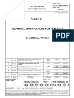 Annex 2: Technical Specifications For PV Plants