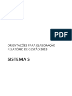 Relatorio de Gestao Sistema S - Customizado 2019 PDF