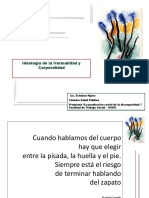 Cátedra de Salud Pública - FTS UNER (2009) Ideología de La Normalidad y Corporalidad