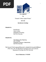 Domestic Violence Against Women