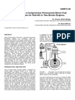 Development of A Compression Pressurized Direct Fuel Injection System For Retrofit To Two-Stroke Engines