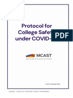 External Use - COVID19 PROTOCOL MCAST 2020 As at 17 Sep 2020