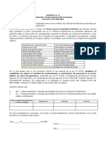 Formato A - Declaración Jurada Parenteral