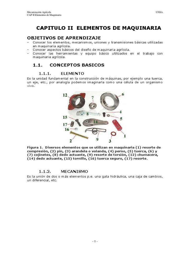 Capitulo Ii Elementos de Maquinaria PDF | PDF | Soldadura | Construcción