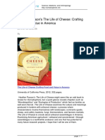 Heather Paxson's The Life of Cheese: Crafting Food and Value in America