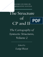 (Luigi Rizzi) The Structure of CP and IP The Cart (B-Ok - Xyz) PDF