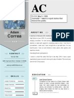 Correa: D.O.B. May 3, 1999. Journalist - I Want To Report Stories That Interest The Public