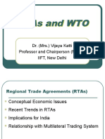 Rtas and Wto