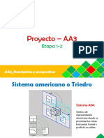 Descriptiva y Perspectiva - AA3 - Proyecciones de Un Objeto Tridimensional