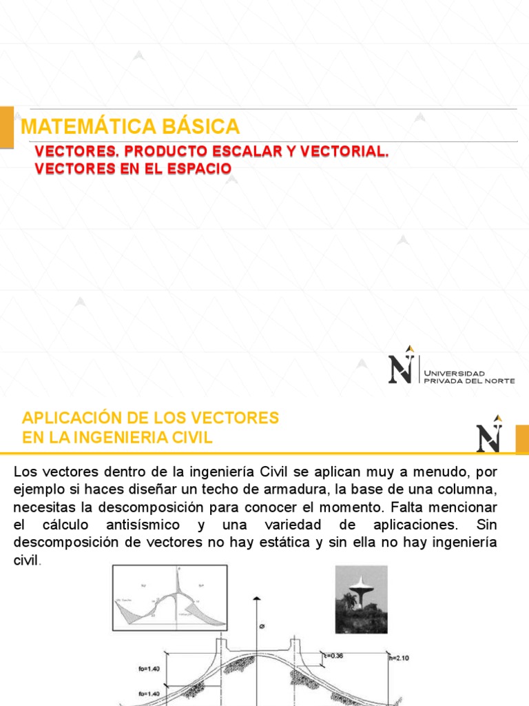 Sem1 - PPT - Vectores - Producto Escalar y Vectorial-Vectores en El ...