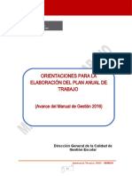 Orientaciones para Elaborar El PAT Final Rca