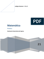 UTN - FRLP Matemática Práctica Seminario Universitario de Ingreso 2021