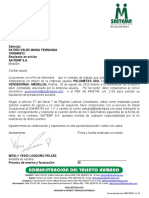 Carta de Terminacion