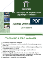 Pós Graduação em Engenharia de Segurança do Trabalho: Agentes Químicos