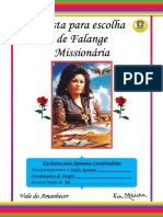 Pasta para Escolha de Falange Missionária PDF