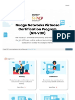 Nuage Networks Virtuoso Certification Program (NN-VCP)