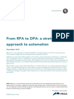 From RPA To DPA: A Strategic Approach To Automation: November 2018