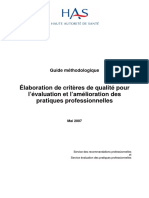 Criteres de Qualite Pour Levaluation Et Lamelioration de PDF