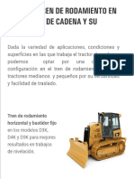 Tren de Rodaje Bulldozer Cat