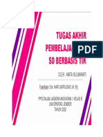 Tugas Akhir Modul 6 - Pembelajaran Di SD Berbasis Tik - Anita Sulmawati