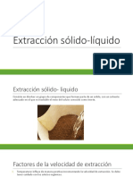 Extracción Sólido-Líquido